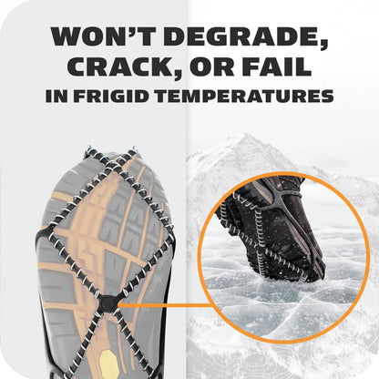 Ice Cleats Traction Spikes Shoes Steel Coil