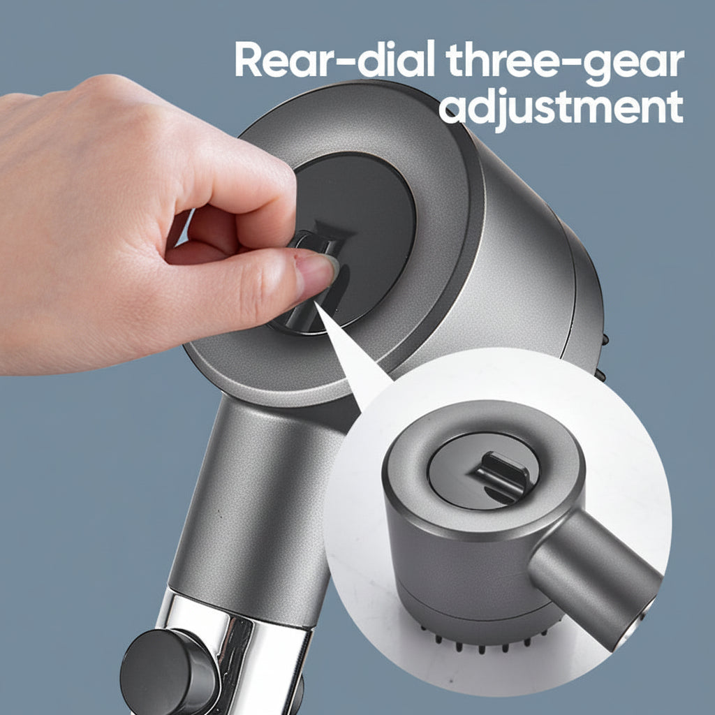 Shower Head High Pressure Handheld Filtered