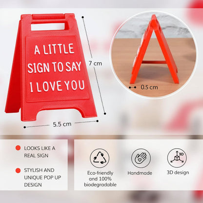 Home Decor Table Sign Romantic Love Message