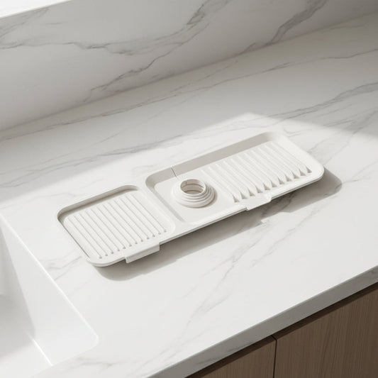 Sink Mat Silicone Faucet Drip Catcher Self