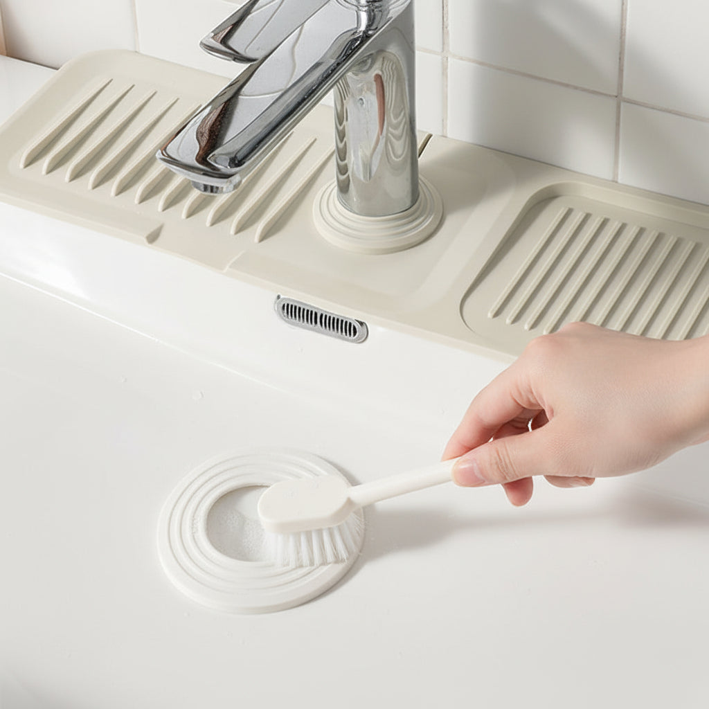 Sink Mat Silicone Faucet Drip Catcher Self