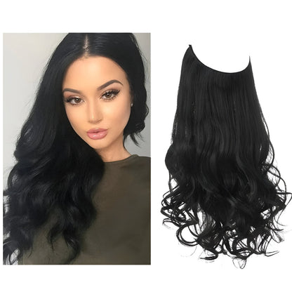 Hair Extensions Natural Wavy Human Hair Clip