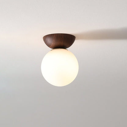 Japanese Style Ceiling Light Minimal Wood &