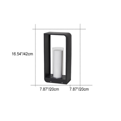 Modern Square Outdoor LED Light Waterproof