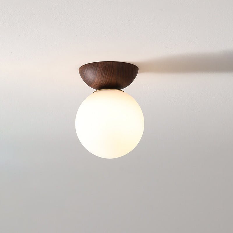 Japanese Style Ceiling Light Minimal Wood &