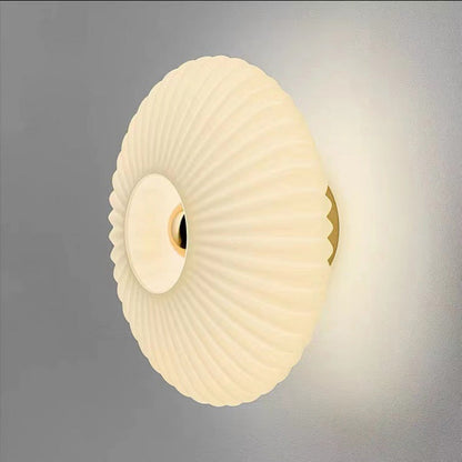 Nordic Vintage Glass Wall Sconce Striped