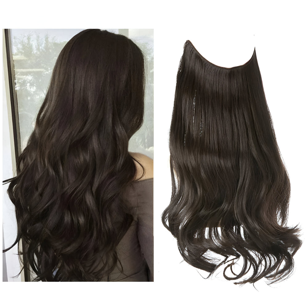 Hair Extensions Natural Wavy Human Hair Clip