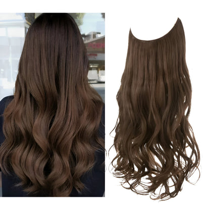 Hair Extensions Natural Wavy Human Hair Clip