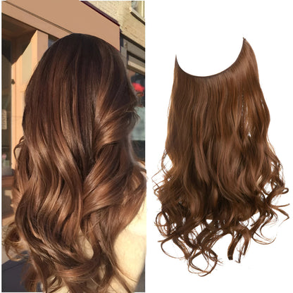 Hair Extensions Natural Wavy Human Hair Clip