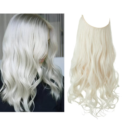 Hair Extensions Natural Wavy Human Hair Clip