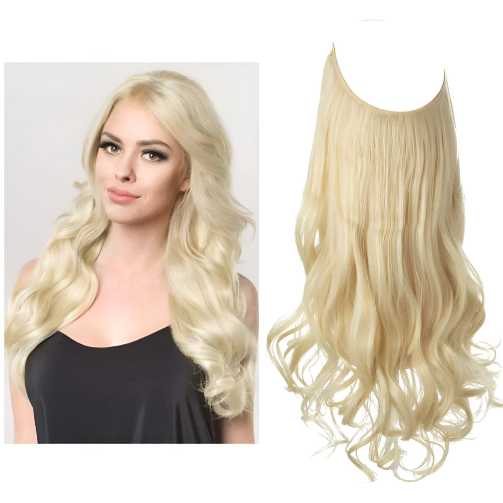 Hair Extensions Natural Wavy Human Hair Clip