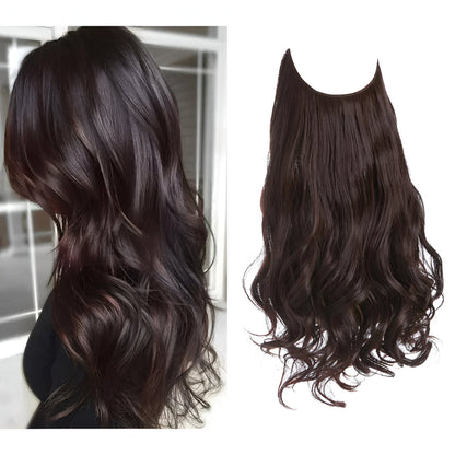 Hair Extensions Natural Wavy Human Hair Clip