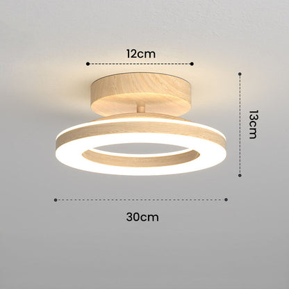 Acrylic Round LED Ceiling Light Modern