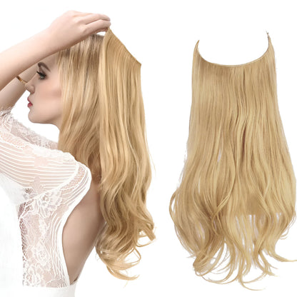 Hair Extensions Natural Wavy Human Hair Clip