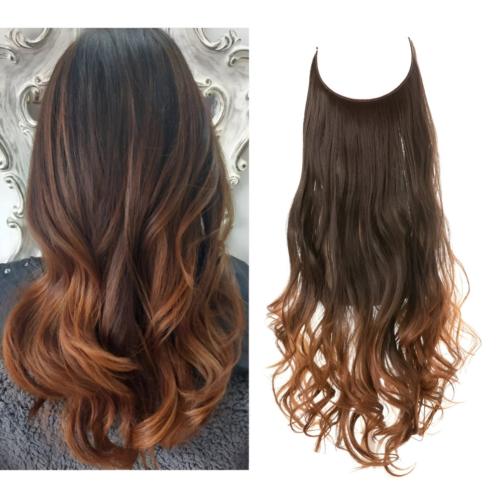 Hair Extensions Natural Wavy Human Hair Clip