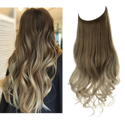 Hair Extensions Natural Wavy Human Hair Clip