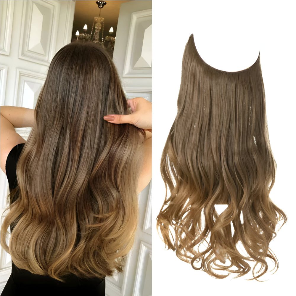 Hair Extensions Natural Wavy Human Hair Clip