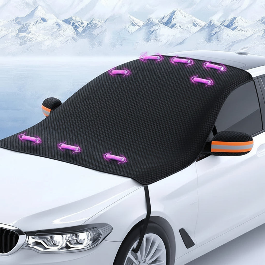 Windshield Snow Cover Magnetic Oxford Fabric
