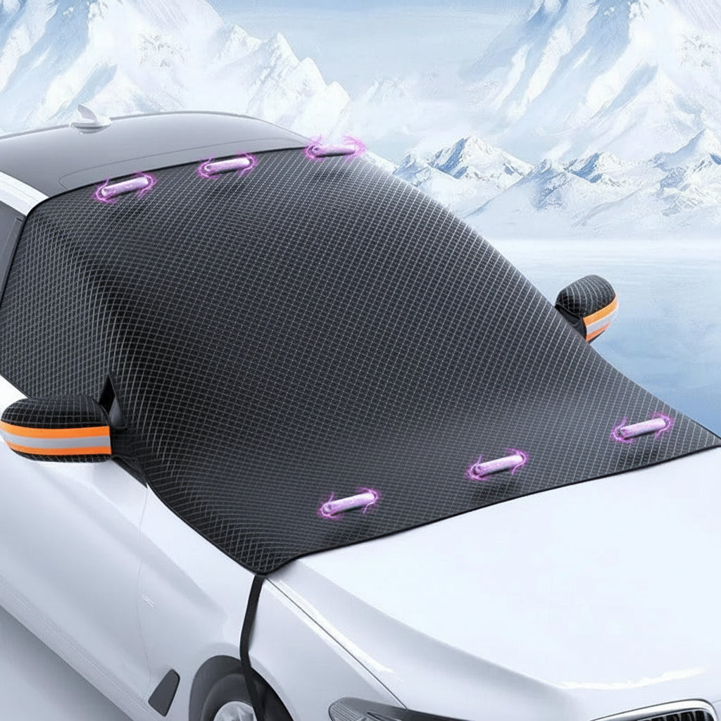 Windshield Snow Cover Magnetic Oxford Fabric