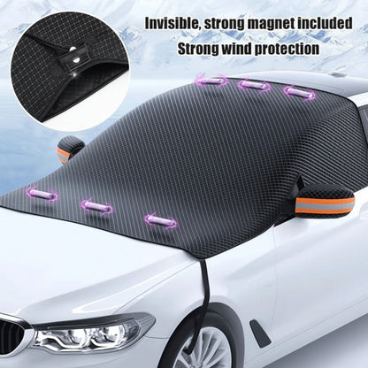 Windshield Snow Cover Magnetic Oxford Fabric