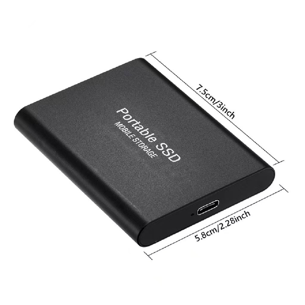 SSD Portable External Drive 512GB Fast