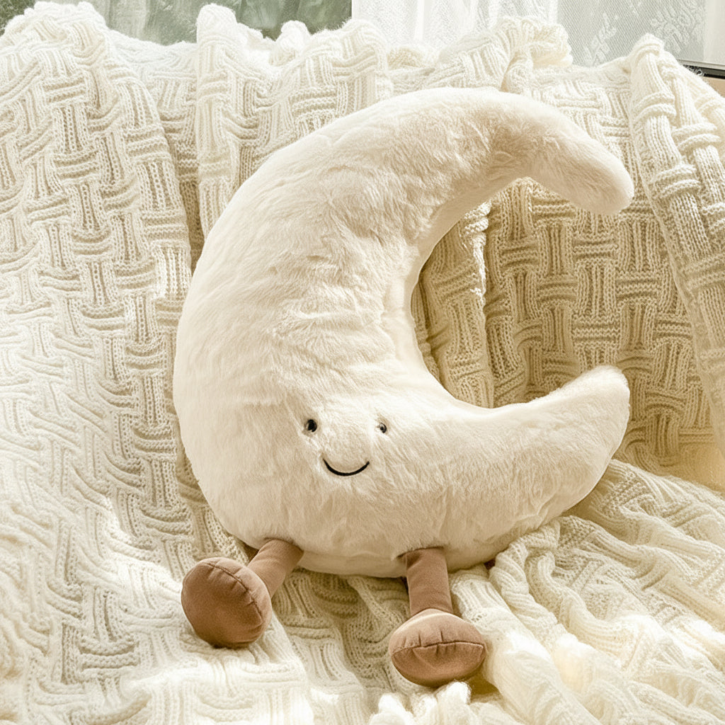 Throw Pillow Decorative Plush Sun Moon