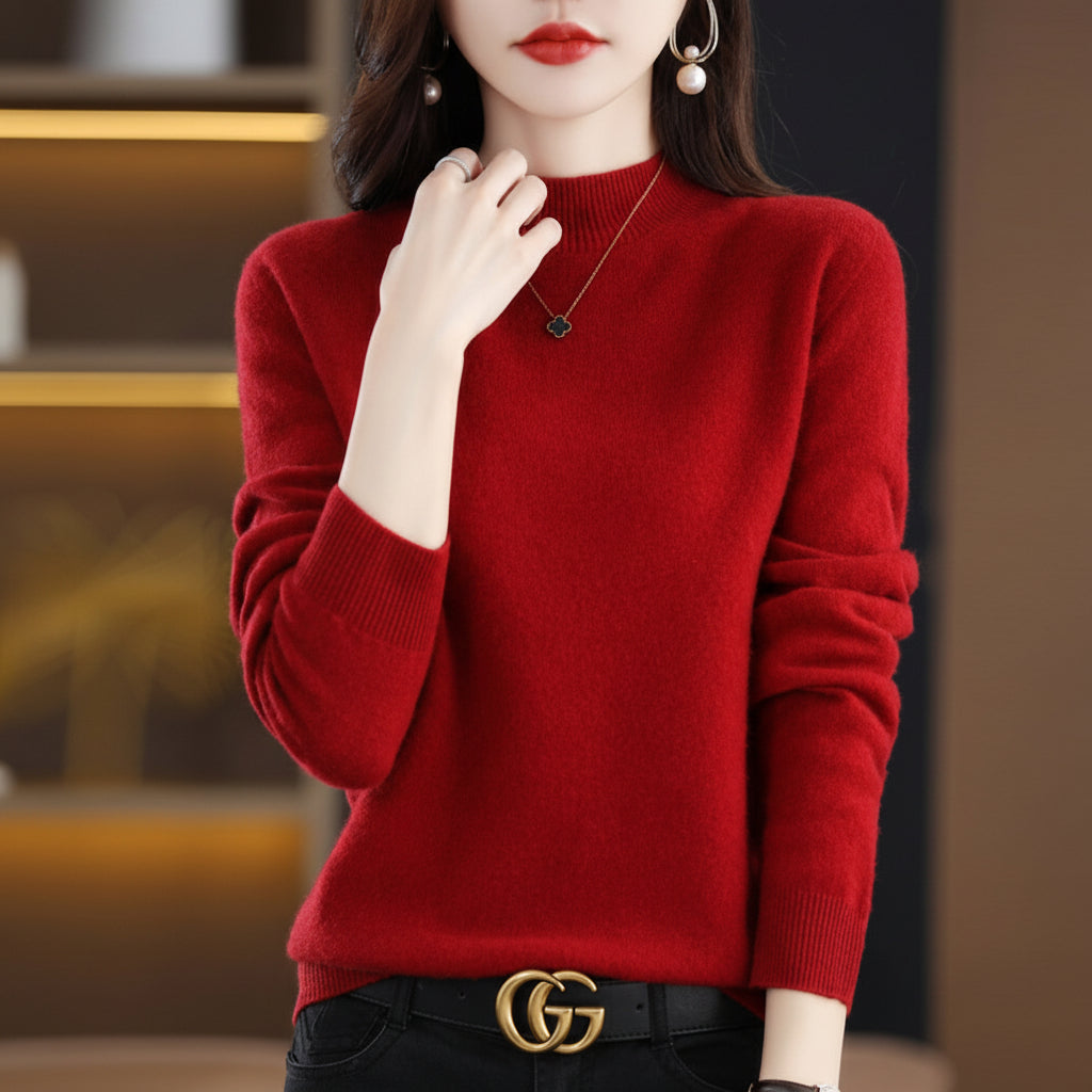 Womens Sweater Soft Lightweight Pullover Top