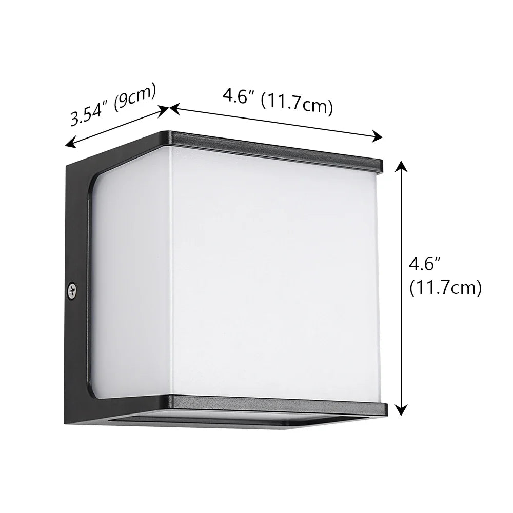 Aerocube Outdoor Wall Light Modern