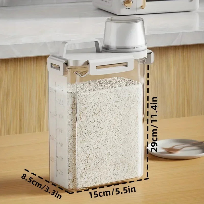 Airtight Grain Storage Container 2.5L Rice