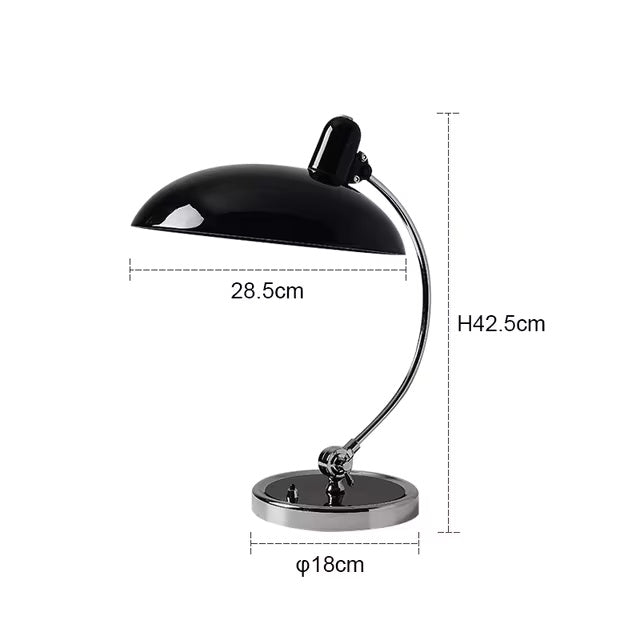 Scandiarc Table Lamp Bauhaus Inspired Curved