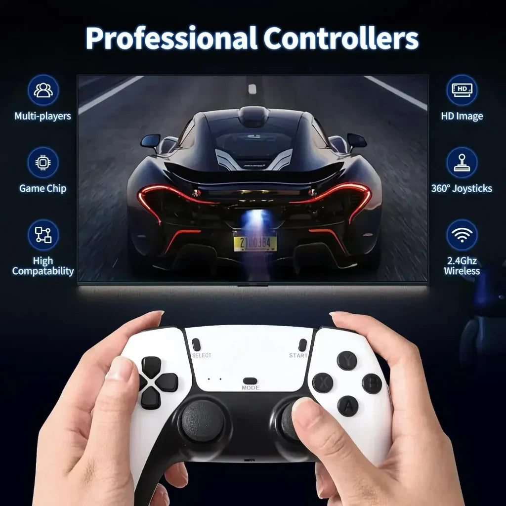 Game Console Stick 4K Retro Gaming Wireless