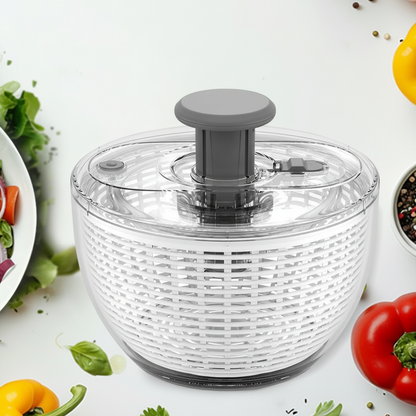 Salad Spinner Manual Pump Vegetable Dryer