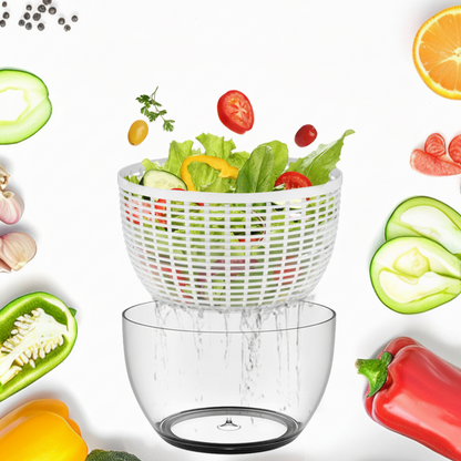 Salad Spinner Manual Pump Vegetable Dryer