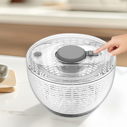 Salad Spinner Manual Pump Vegetable Dryer