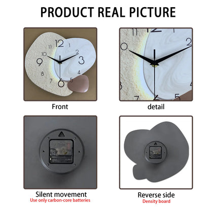 Tempostone Modern Simple Wall Clock Silent