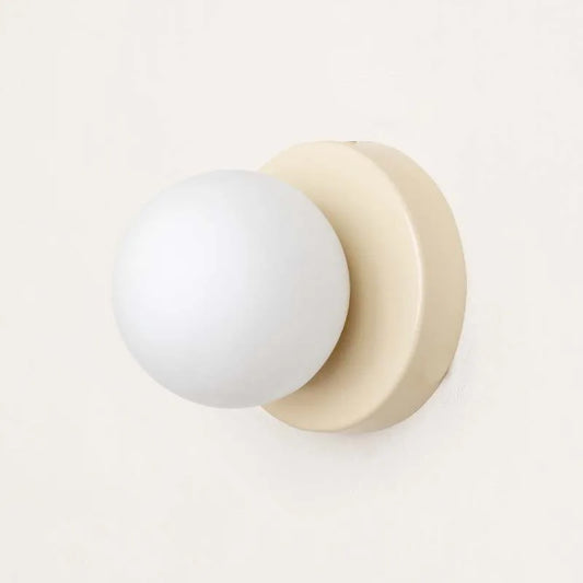 Macaron LED Wall Lamp Modern Coloured Glass