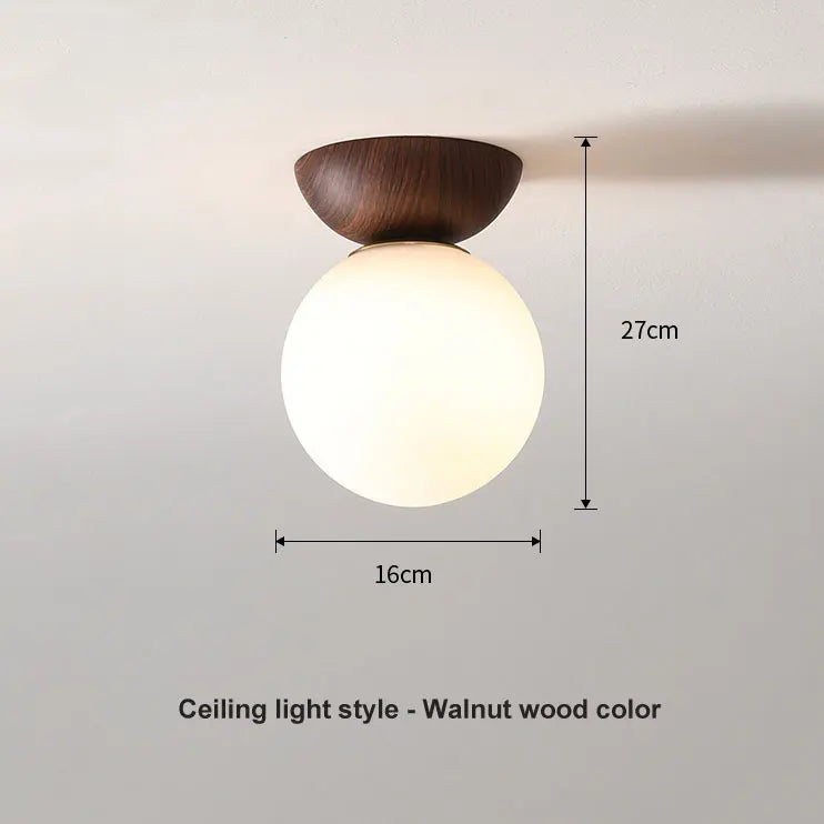 Modern Nordic Glass Ball Ceiling & Pendant