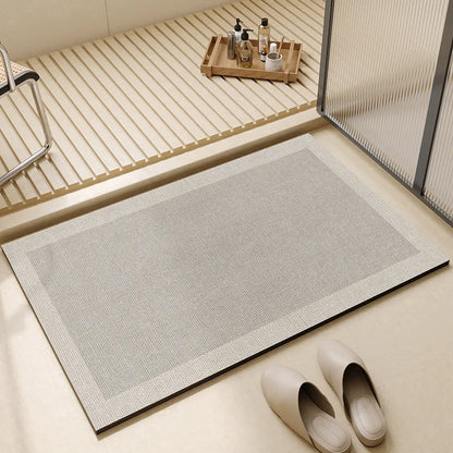 Super Absorbent Bath Mat Quick Dry Non