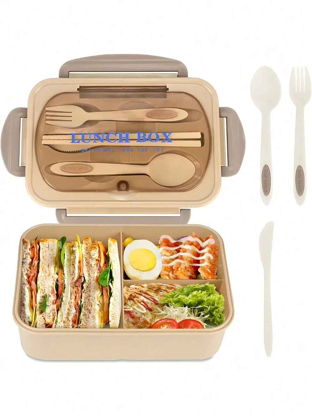 Mealmate Bento Lunch Box With Utensils 4