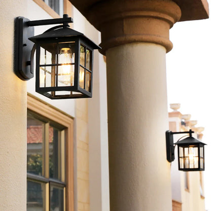 Camden Outdoor Wall Lamp Vintage E27 Lantern
