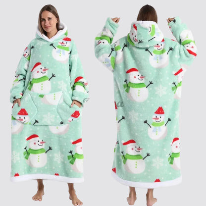 Blanket Hoodie Oversized Wearable Hooded