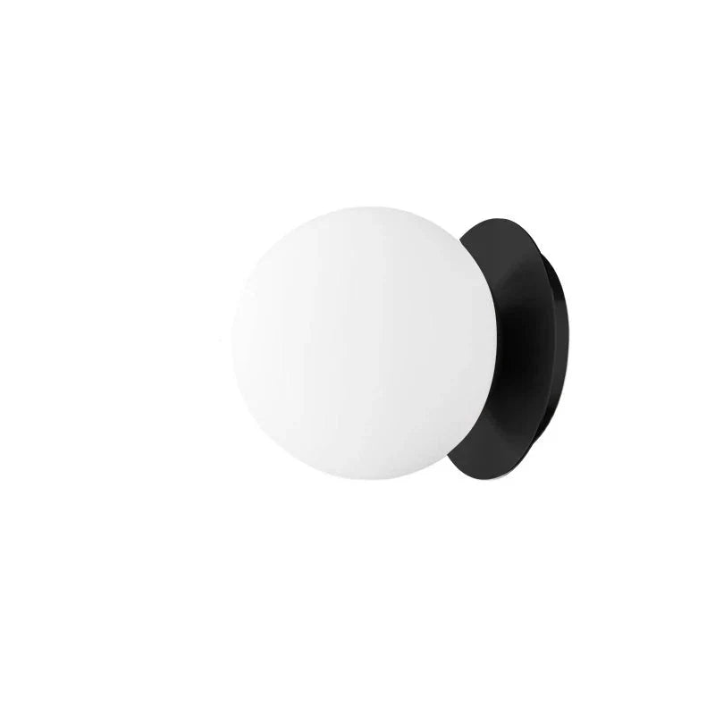 Nordic Globe Glass Wall Lamp Minimalist