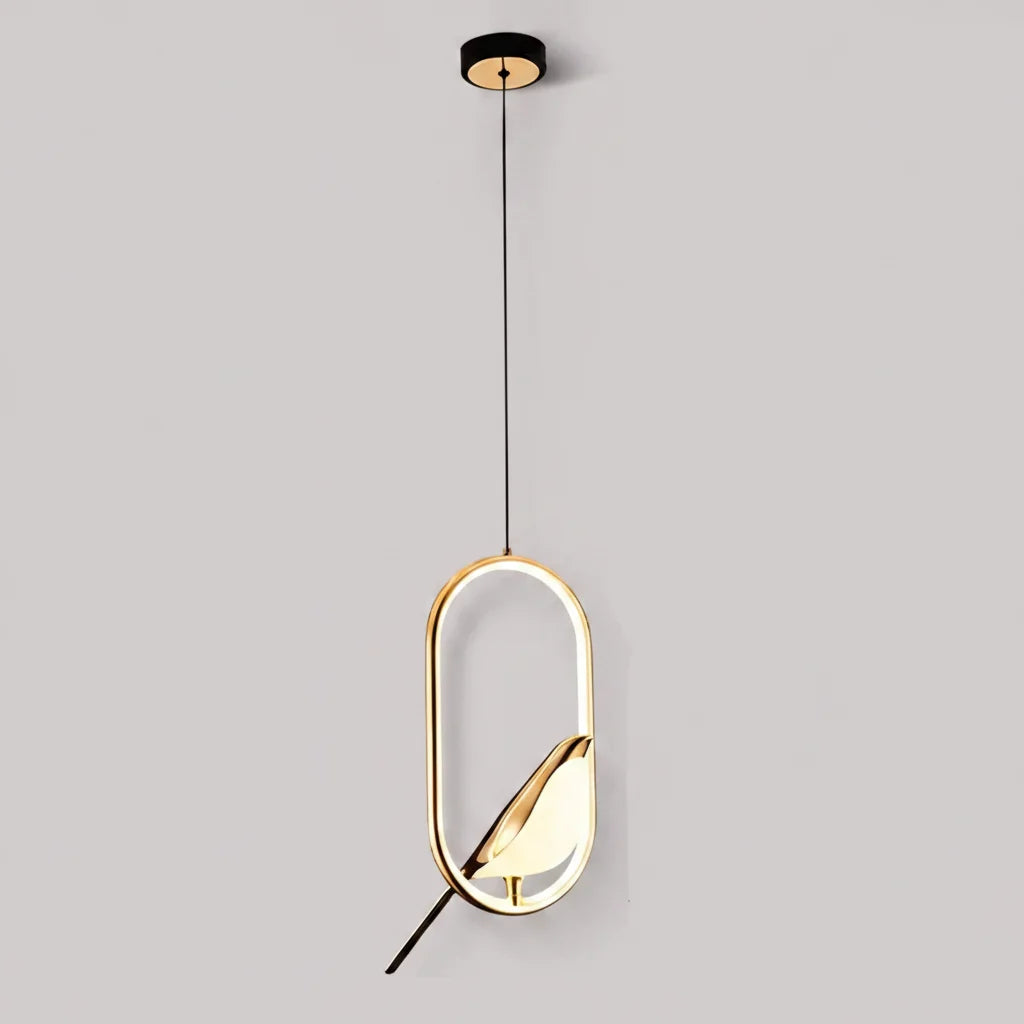 Magpie Pendant Light Nordic LED Bird Design