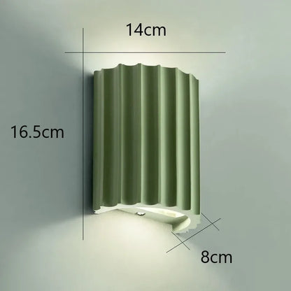 Nordic Modern Resin Wall Lamp Stylish Indoor