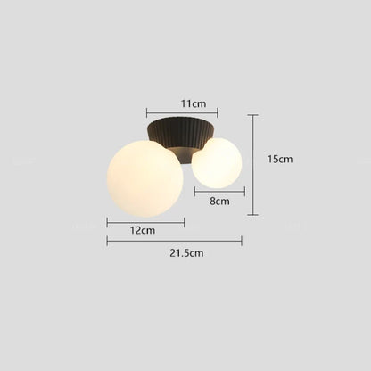 Luméa Ceiling Light French Modern Double