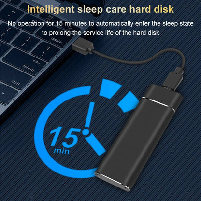 External Hard Drive Portable SSD M.2 USB
