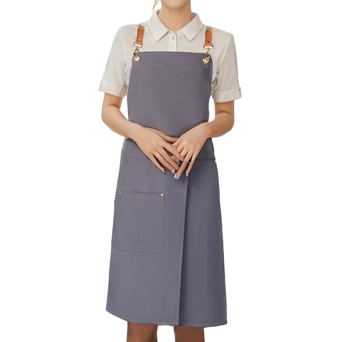 Workease Waterproof Canvas Apron Split Skirt