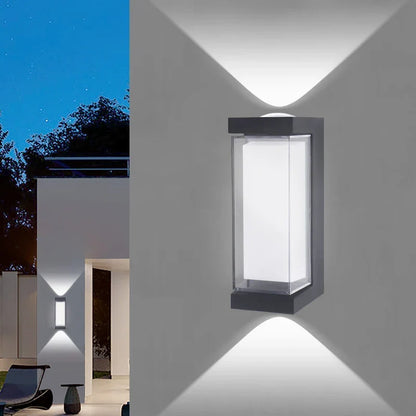 Modern LED Wall Light Waterproof Up &