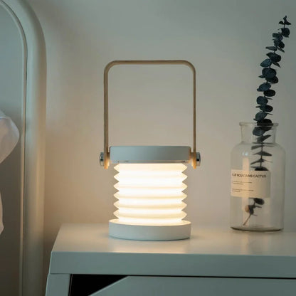 Creative Wooden Handle Portable Lantern