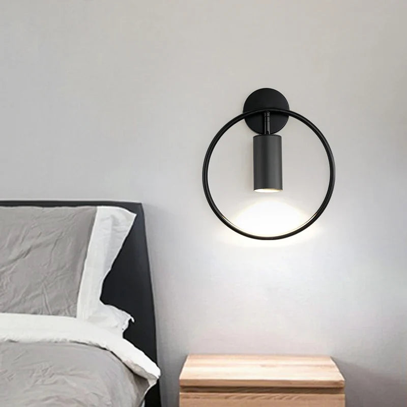 Halo Wall Light Nordic Gold Minimalist